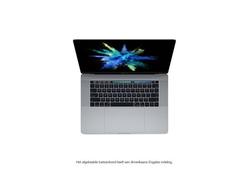 Apple Apple MacBook Pro 15 inch Touch Bar en Touch ID (2,6GHz i7 / 16GB / 512GB) - Spacegrijs