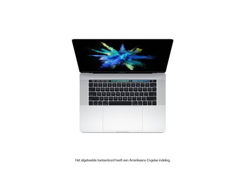 Apple Apple MacBook Pro 15 inch Touch Bar en Touch ID (2,7GHz i7 / 16GB / 512GB) - Zilver
