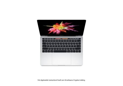 Apple Apple MacBook Pro 13 inch Touch Bar en Touch ID (3,3GHz i7 / 8GB / 512GB) - Zilver