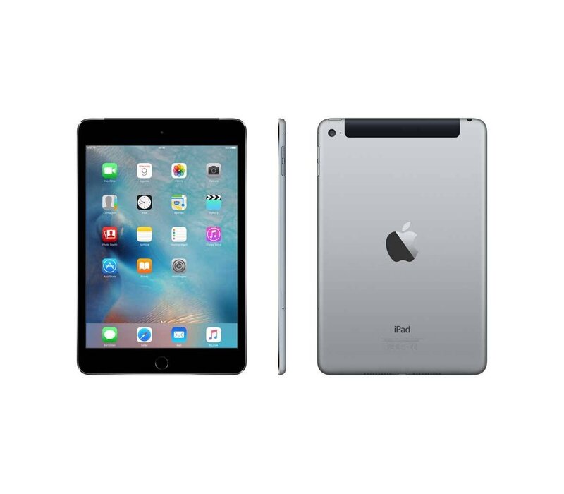 Apple iPad mini 4 128GB (Wi-Fi + Cellular) - Spacegrijs