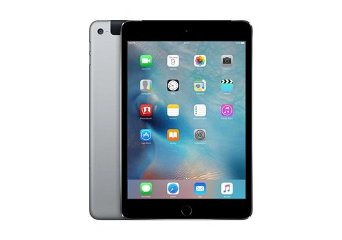 Apple Apple iPad mini 4 128GB (Wi-Fi + Cellular) - Spacegrijs