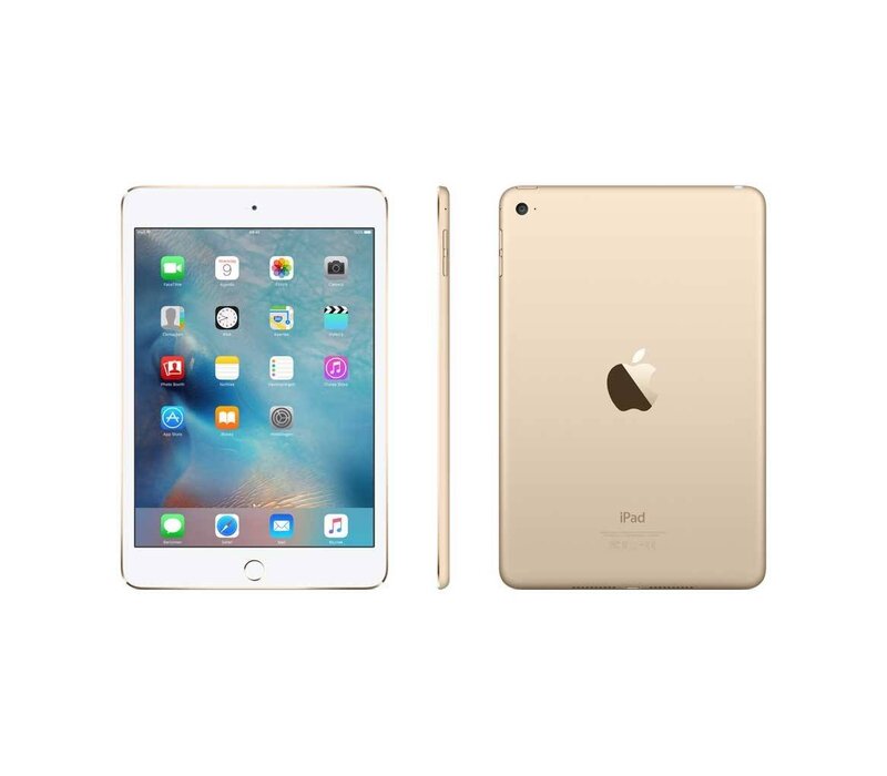 Apple iPad mini 4 32GB (Wi-Fi + Cellular) - Goud