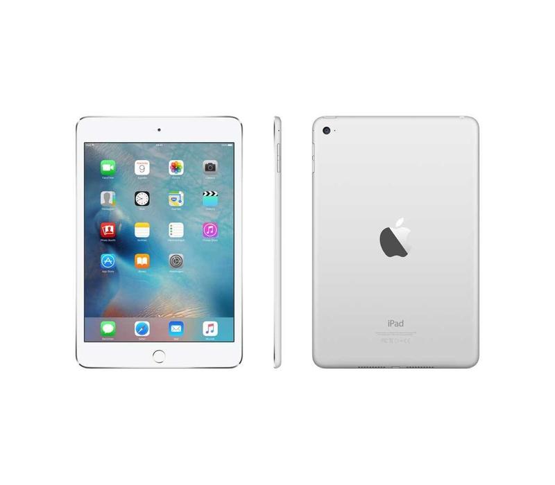 Apple iPad mini 4 128GB (Wi-Fi + Cellular) - Zilver