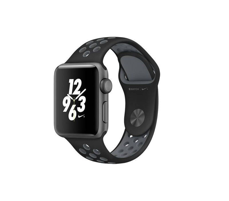 Apple Watch Nike+ 38mm Spacegrijs aluminium - Zwart / Cool Grijs sportbandje van Nike