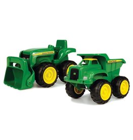 Britains Britains 42952 - John Deere mini trekker en dump truck