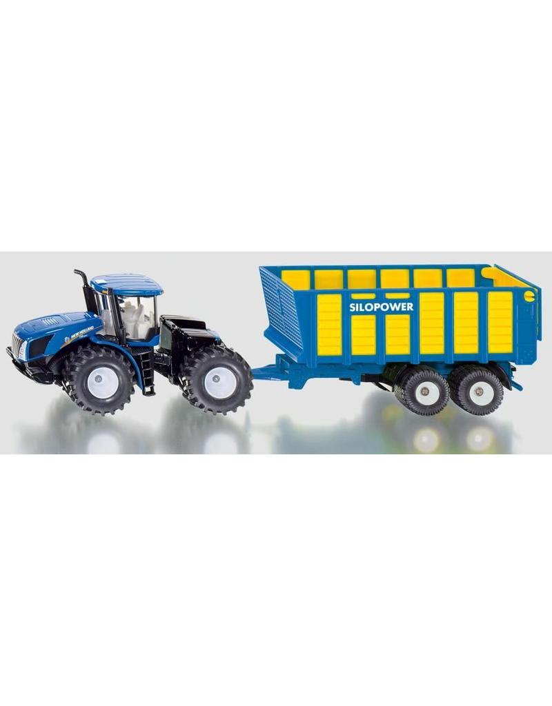 Siku Siku 1947 - New Holland T9.560 met silagewagen 1:50