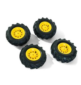 Rolly Toys Rolly Toys Luchtbanden GEEL voor Tractoren RT7xx serie (4 stuks)