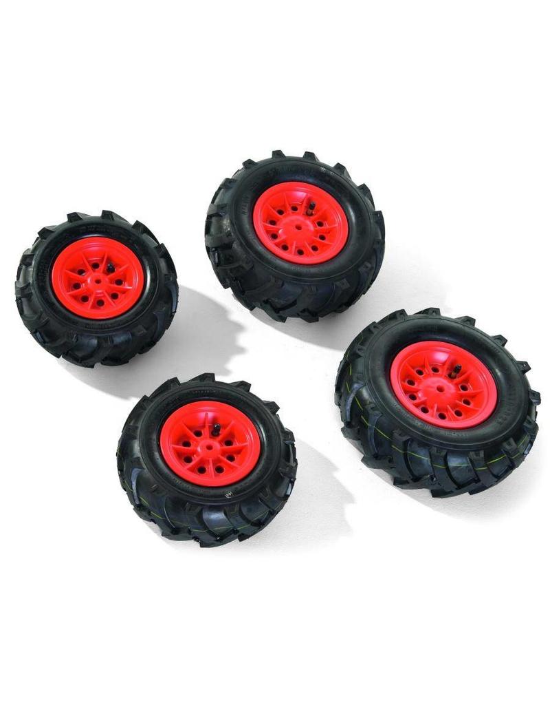 Rolly Toys Rolly Toys Luchtbanden Rood voor Tractoren RT6.. & RT8.. (4 stuks)