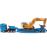 Siku Siku 1847 - Dieplader met graafmachine 1:87