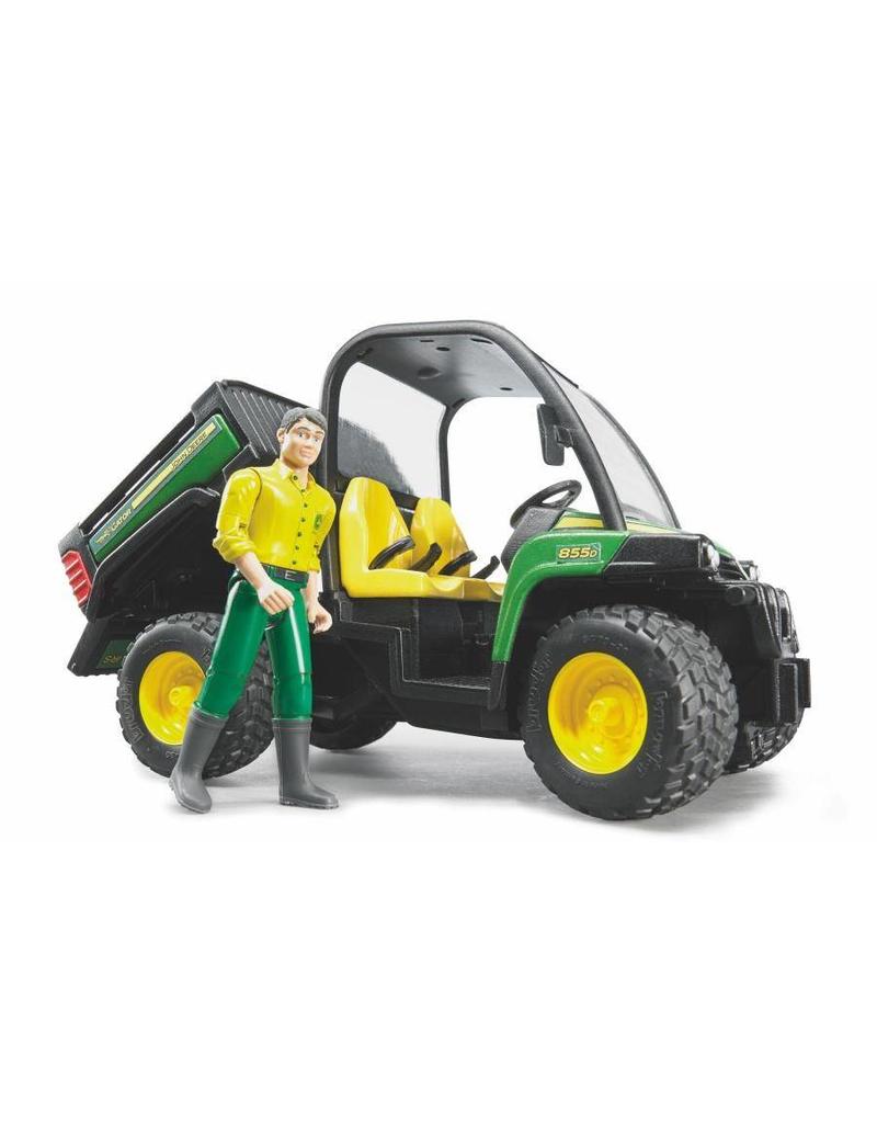 Bruder Bruder 2490 - John Deere Gator XUV 855D met chauffeur