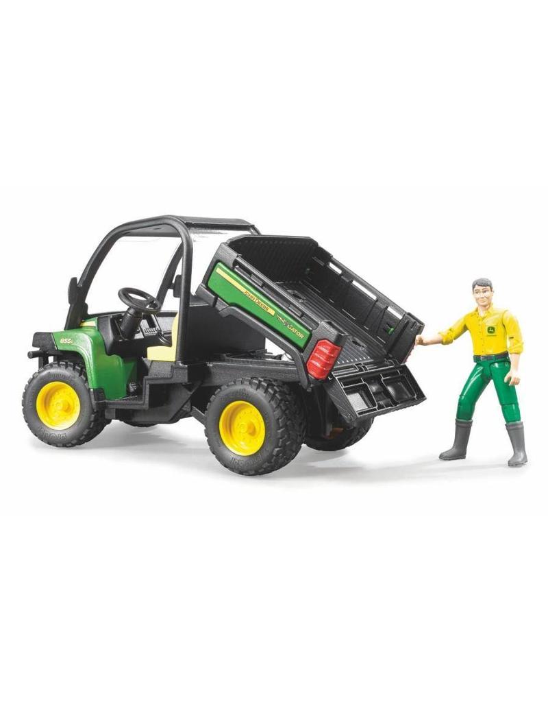 Bruder Bruder 2490 - John Deere Gator XUV 855D met chauffeur