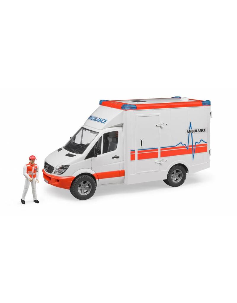 Bruder Bruder 2536 - MB Sprinter ambulance met chauffeur