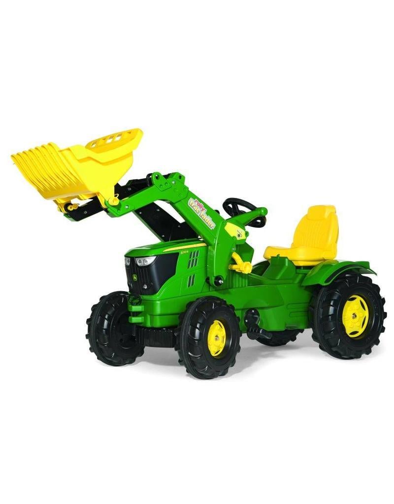 Rolly Toys Rolly Toys 611096 - John Deere 6210 R met Rolly Trac lader