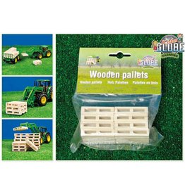 Kids Globe Kids Globe 610761 - Houten pallets (8 stuks) 1:32