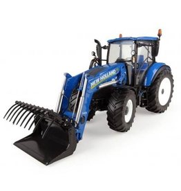 Universal Hobbies Universal Hobbies 4958 - New Holland T5.120 Traktor met Frontlader 1:32