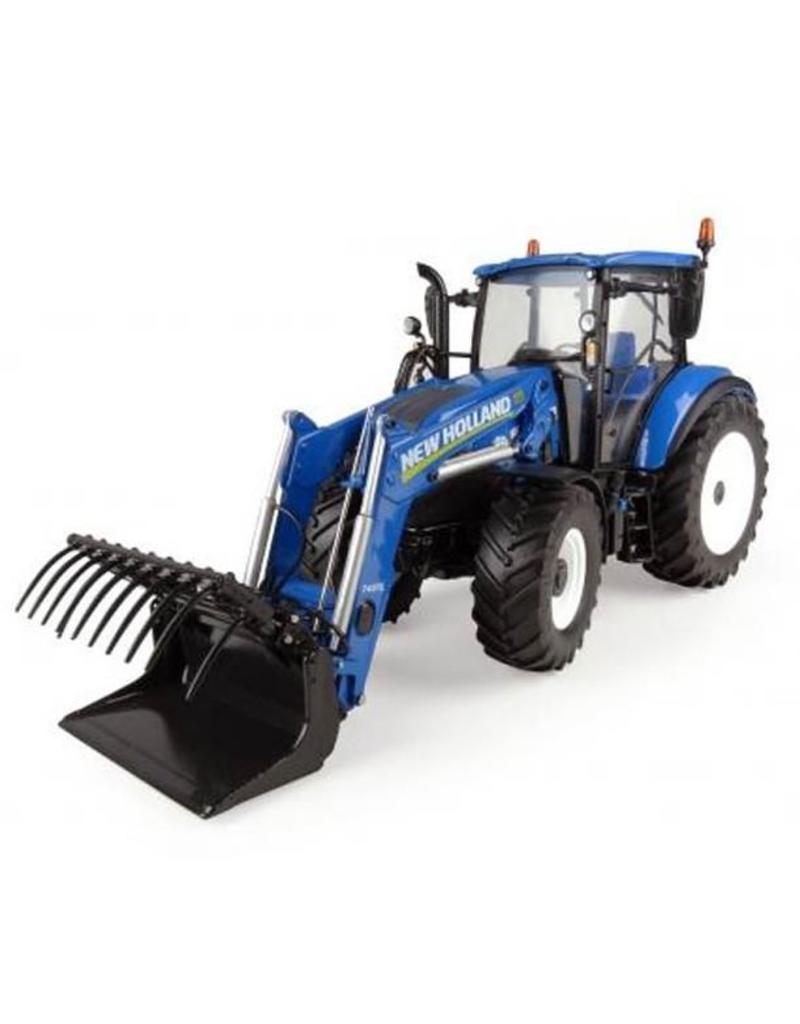 Universal Hobbies Universal Hobbies 4958 - New Holland T5.120 Traktor met Frontlader 1:32