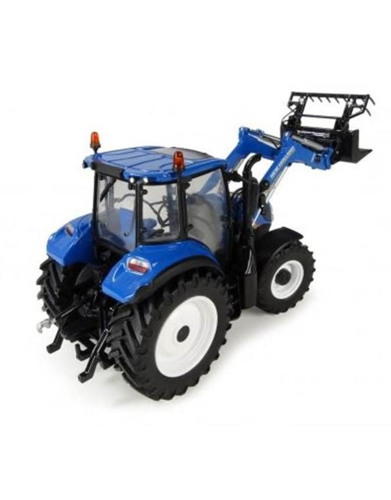 Universal Hobbies Universal Hobbies 4958 - New Holland T5.120 Traktor met Frontlader 1:32