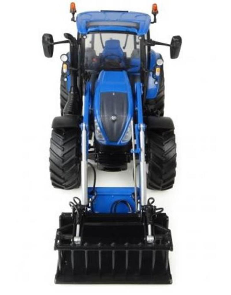Universal Hobbies Universal Hobbies 4958 - New Holland T5.120 Traktor met Frontlader 1:32