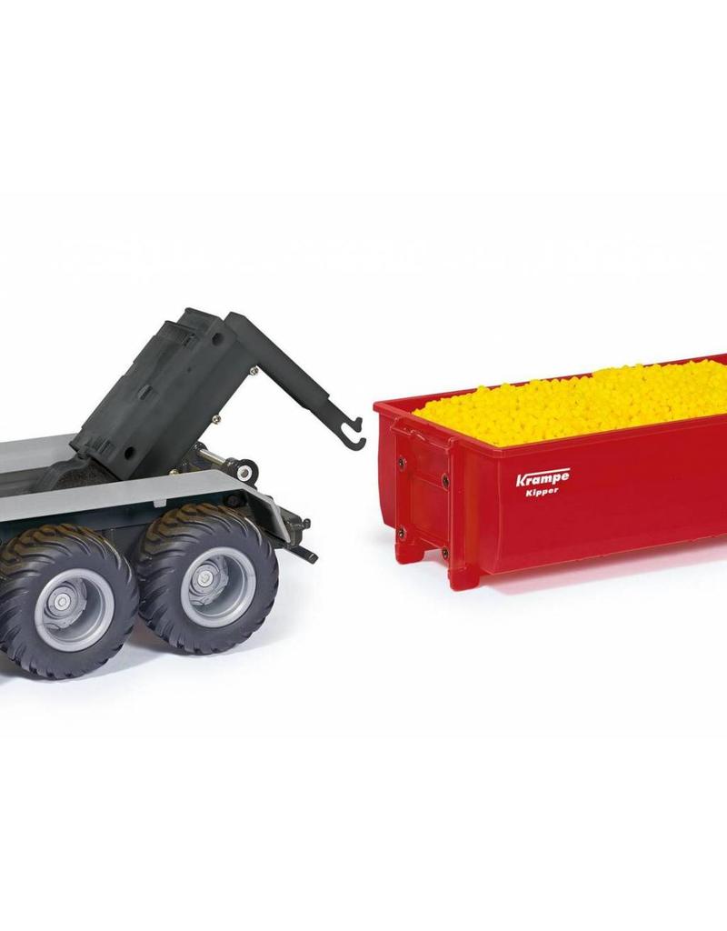 Siku Siku 6786 - Krampe 3-assige kieper met afzetcontainer 1:32