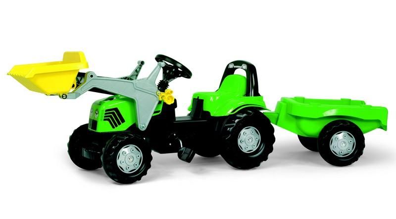 RollyKid Deutz Fahr met aanhanger en frontlader