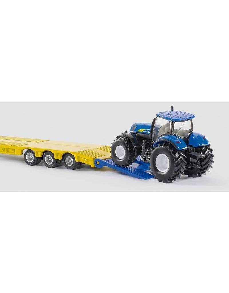 Siku Siku 1805 - Dieplader met New Holland tractors 1:87