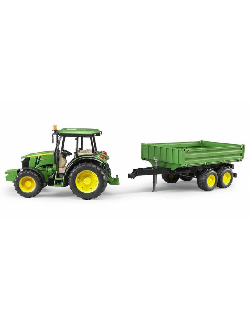 Bruder Bruder 2108 - John Deere 5115 M met kipper