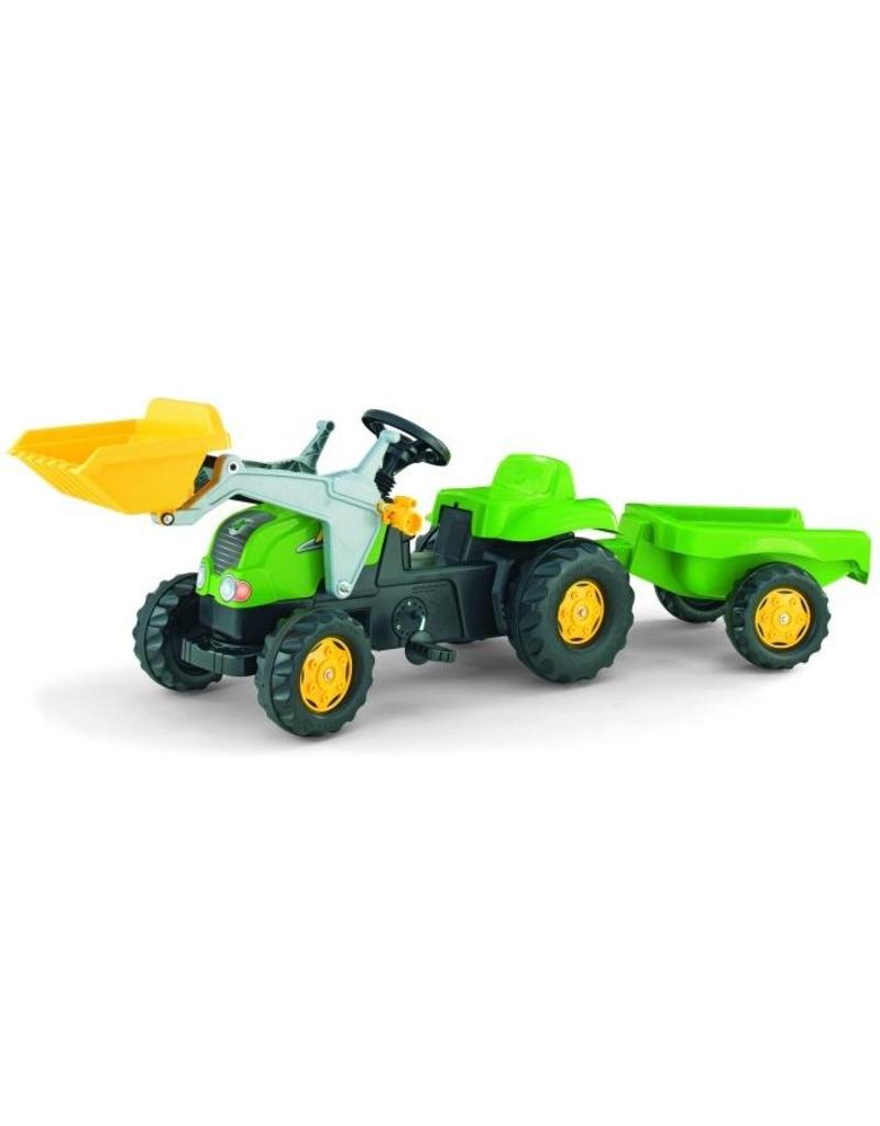 Rolly Toys Rolly Toys 023134 - RollyKid X  met frontlader en aanhanger groen