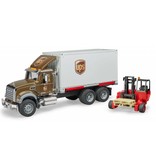 Bruder Bruder 2828 - Mack Granite UPS met heftruck