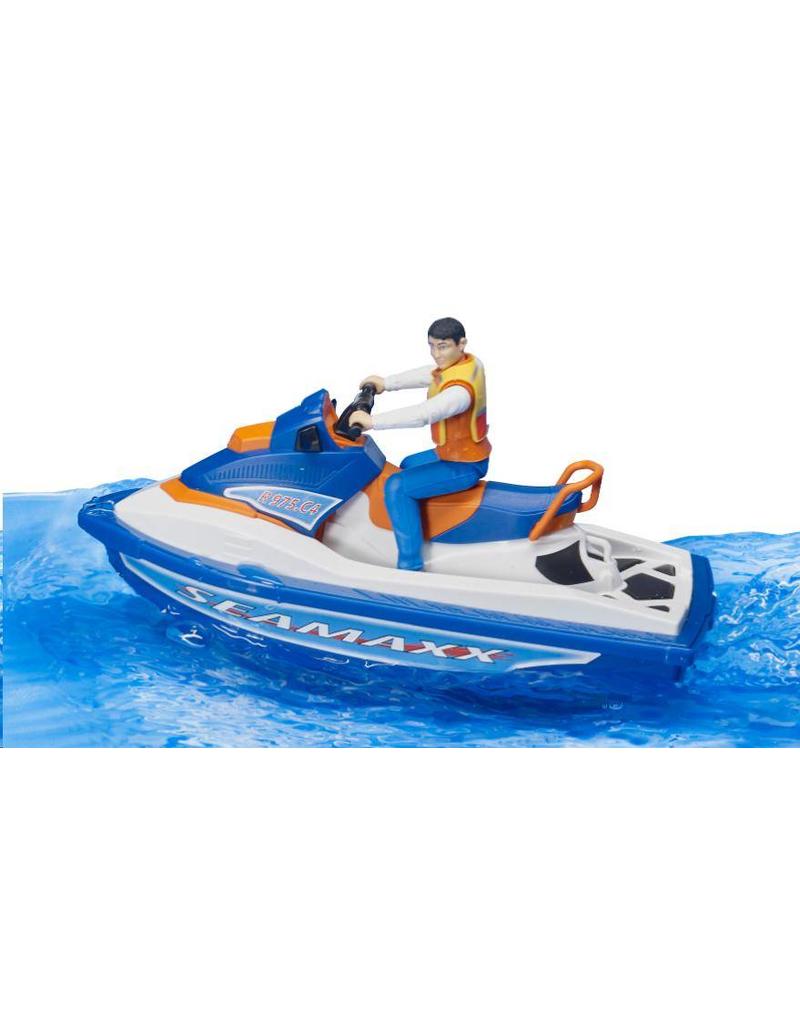 Bruder Bruder 63150 - Waterschooter met speelfiguur