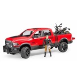 Bruder Bruder 2502 - RAM 25 Power Wagon met Ducati motor en berijder