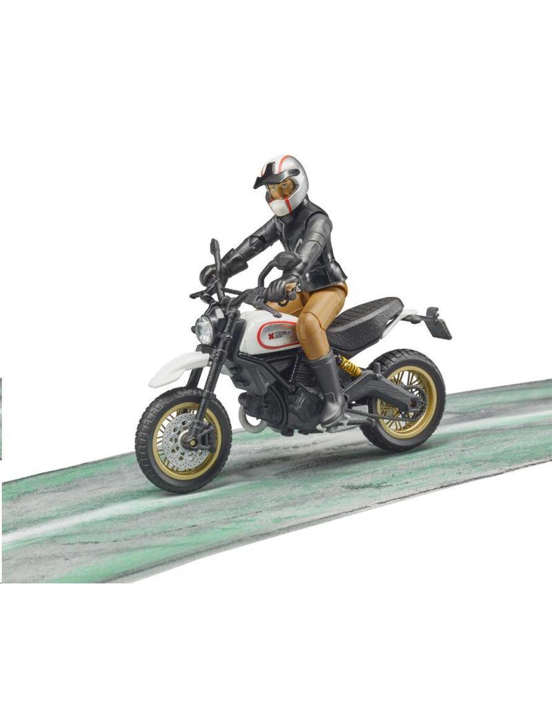 Bruder Bruder 63051 - Ducati Scrambler Sled en berijder