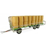 Universal Hobbies Universal Hobbies 5225 - Joskin Wago TR10000T20 met 32 ronde balen 1:32