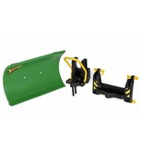 Rolly Toys Rolly Toys 408993 - Sneeuwschuif groen met 2 adapters (voor Rolly Traclader en frontaanbouw)