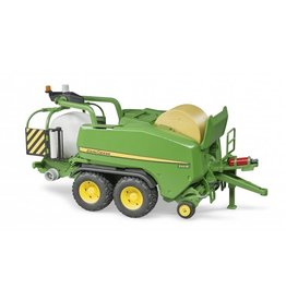 Bruder Bruder 2032 - John Deere balengrijper/-wikkelaar C441R met 1 hooibaal