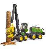 Bruder Bruder 2135 - John Deere 1270 G oogster met boomstam