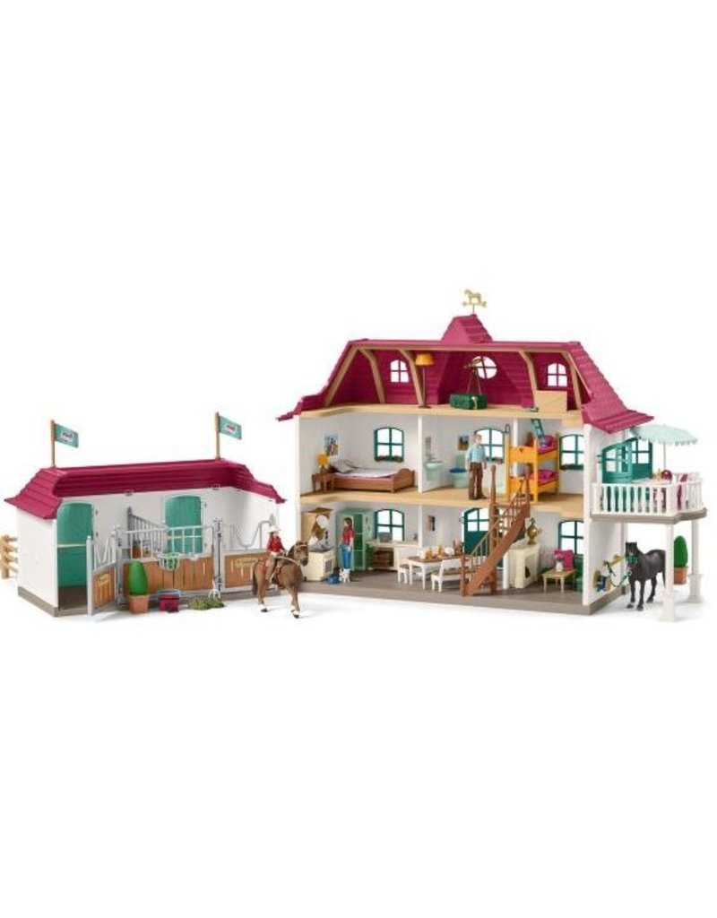 Schleich Schleich Horses 42416 - Groot huis met Paardenbox