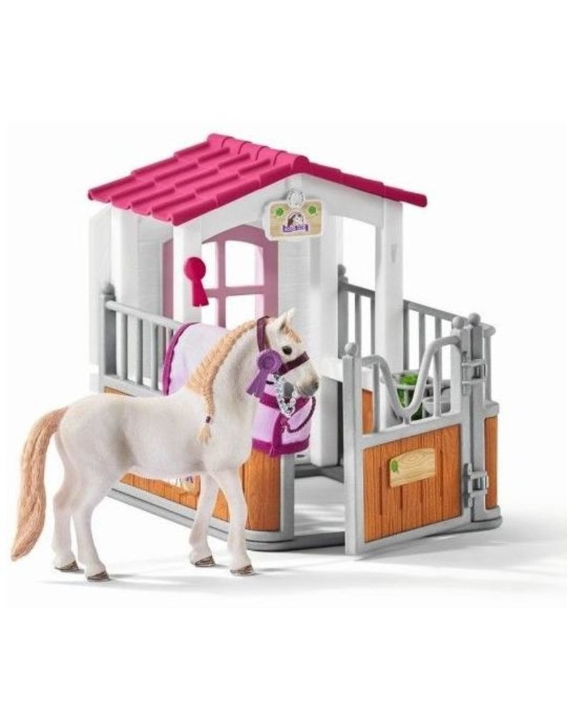 Schleich Schleich Horses 42368 -  Paardenbox met Lusitano merrie