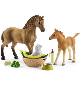 Schleich Schleich Horses 42432 - Babydieren verzorgingsset