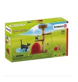 Schleich Schleich Farm 42501 - Krabpaal set met katten