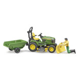 Bruder Bruder 62104 - John Deere zitmaaier met accessoires