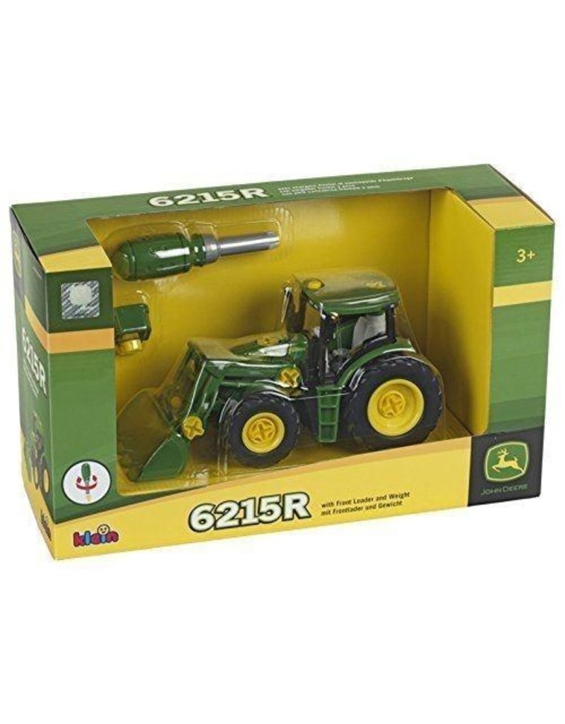 Theo Klein 3903 - John Deere trekker met voorlader en gewicht