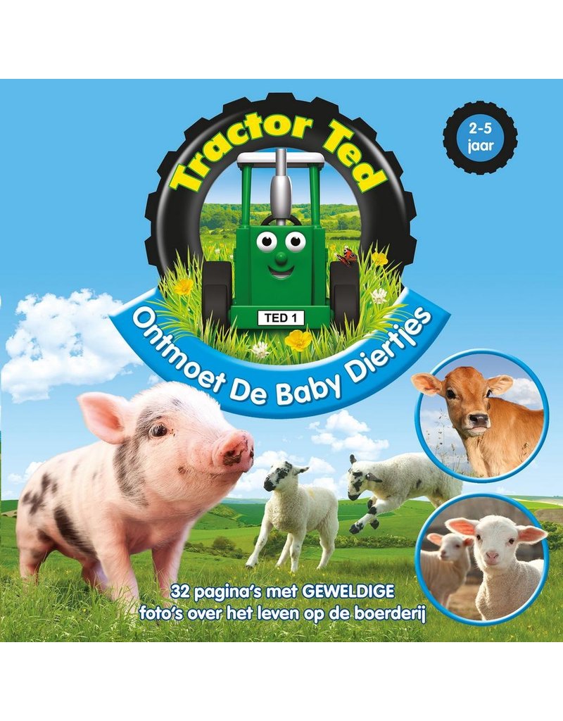 Tractor Ted - Boek: Ontmoet de baby diertjes