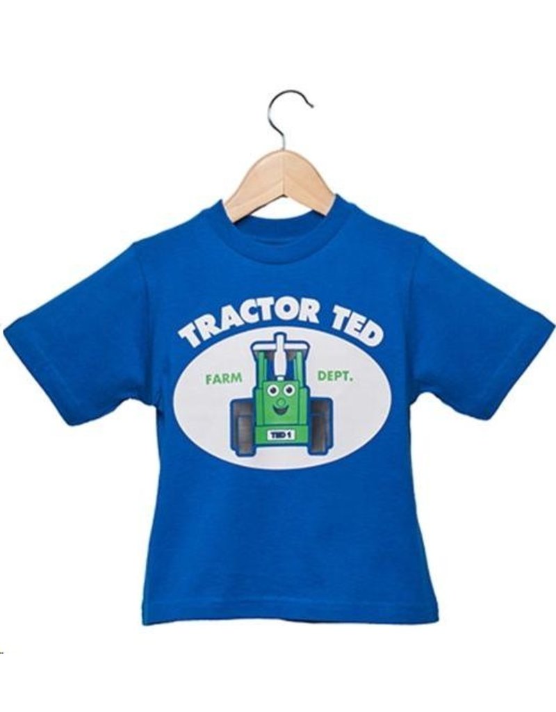 Tractor Ted Tractor Ted - T-Shirt Blauw - 4-5 jaar