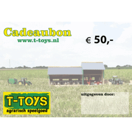Cadeaubon t.w.v. €50,-