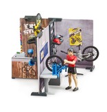 Bruder Bruder 63120 - Fietsenwinkel met werkplaats