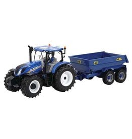 Britains Britains 43268 - New Holland T6 met NC trailer 1:32