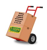 Rolly Toys Rolly Toys 123933 - 2 assige aanhanger met containerset