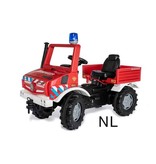 Rolly Toys Rolly Toys 038220 - Brandweer Unimog met 2 versnellingen en rem