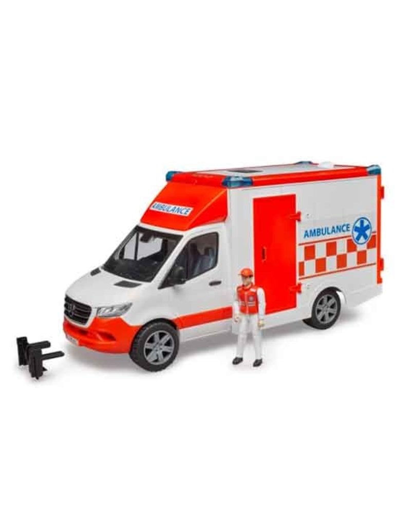Bruder Bruder 2676 - MB Sprinter ambulance met chauffeur