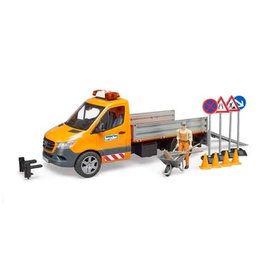 Bruder Bruder 2677 - MB sprinter wegwerk en accessoires